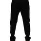 Dolce & Gabbana Black Cotton Men Skinny Dress Formal Pants