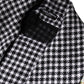 Dolce & Gabbana Black White Monochrome Patterned Floral Cape Jacket