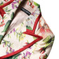 Dolce & Gabbana Multicolor Floral Double Breasted Jacket