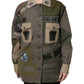 Dolce & Gabbana Military Green Cotton Button Down Jacket