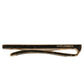Dolce & Gabbana Gold Tone Brass Crystal Branded Accessory Tie Clip Bar
