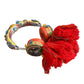 Dolce & Gabbana Multicolor Whimsical Tasseled Crystal Headset Headphones
