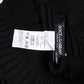 Dolce & Gabbana Black Cashmere Knitted Neck Warmer Foulard Scarf