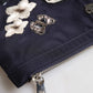 Dolce & Gabbana Blue DG Logo Patch Embellished Pouch Clutch Bag