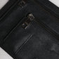 Dolce & Gabbana Black Calfskin Leather Messenger Crossbody Bag