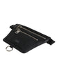 Dolce & Gabbana Black Calfskin Logo Plaque Belt Waist Men Fanny Pack Bag