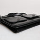 Dolce & Gabbana Black Leather Logo Purse Shoulder Crossbody Bag