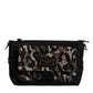 Dolce & Gabbana Multicolor Leopard Jacquard Crossbody Bag