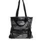 Dolce & Gabbana Gray Camo Cotton Multiple Compartments Tote Bag
