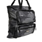 Dolce & Gabbana Gray Camo Cotton Multiple Compartments Tote Bag