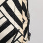 Dolce & Gabbana Black White Nylon Leather Travel Back Pack Bag