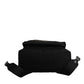 Dolce & Gabbana Black Nylon #DGFAMILY Embellished Backpack VULCANO Bag