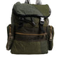 Dolce & Gabbana Military Green Patchwork Travel Backpack Bag