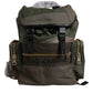 Dolce & Gabbana Military Green Patchwork Travel Backpack Bag