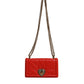 Dolce & Gabbana Red Quilted Devotion Crossbody Chain Phone Cover Bag