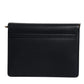 Dolce & Gabbana Black Calfskin Leather Shoulder Strap Bag