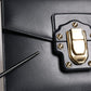 Dolce & Gabbana Black Calfskin Leather Shoulder Strap Bag
