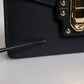 Dolce & Gabbana Black Calfskin Leather Shoulder Strap Bag