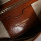 Dolce & Gabbana Brown Leopard Leather Shoulder Strap Tote Bag