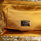 Dolce & Gabbana Gold Vanda Chain Strap Tinsel Crystal Evening Clutch Bag
