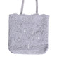Dolce & Gabbana White Cordonetto Lace Beatrice Tote Shopping Bag
