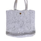 Dolce & Gabbana White Cordonetto Lace Beatrice Tote Shopping Bag