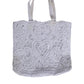 Dolce & Gabbana White Cordonetto Lace Beatrice Tote Shopping Bag