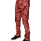 Dolce & Gabbana Red Tie Dye Cotton Skinny Men Denim Jeans
