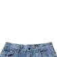 Dolce & Gabbana Blue Tie Dye Cotton Skinny Men Denim Jeans