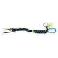 Dolce & Gabbana Multicolor Tape String DG Logo Keychain Polyester Keyring