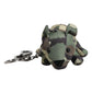 Dolce & Gabbana Multicolor Camouflage Animal Silhouette Keychain Keyring
