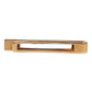 Dolce & Gabbana Black Sapphire Gold Tone Brass Tie Clip Bar