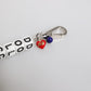 Dolce & Gabbana Silver Brass Chain Dice Logo Embellished Charm Bracelet