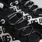 Dolce & Gabbana Black Logo Lace Up Low Top NS1 Sneakers Shoes