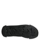 Dolce & Gabbana Black Logo Lace Up Low Top NS1 Sneakers Shoes