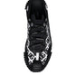 Dolce & Gabbana Black Logo Lace Up Low Top NS1 Sneakers Shoes