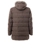 Herno Brown Cotton Jackets & Coat