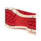 Christian Louboutin Red Suede Leather Oxfords And Derby