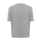 Dsquared² Elegant Gray Cotton Top for Women