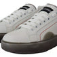 Dolce & Gabbana White Leather Portofino Sneakers Shoes