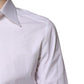 Dolce & Gabbana White Cotton GOLD Dress Formal Shirt
