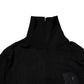 Dolce & Gabbana Black Knit Long Sleeves Turtleneck Slim Top