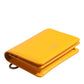 Dolce & Gabbana Yellow Leather Bifold Card Holder Crossbody Bag
