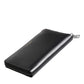 Dolce & Gabbana Black Blue Exotic Leather Embossed Continental Wallet