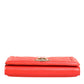 Dolce & Gabbana Red Leather Quilted Devotion Crossbody Phone Cover Bag