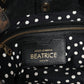 Dolce & Gabbana Brown Leopard BEATRICE Leather Logo Plaque Tote Bag
