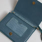 Dolce & Gabbana Green Exotic Leather DG Plaque Crossbody Mini Bag
