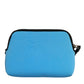 Dolce & Gabbana Blue DG Logo Print Clutch Zip Borse Pouch Bag