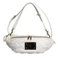 Dolce & Gabbana White Quilted Logo Plaque Belt Waist Fanny Pack Bag