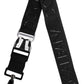Dolce & Gabbana Black Stretch Polyester Rubberised DG Logo Keychain